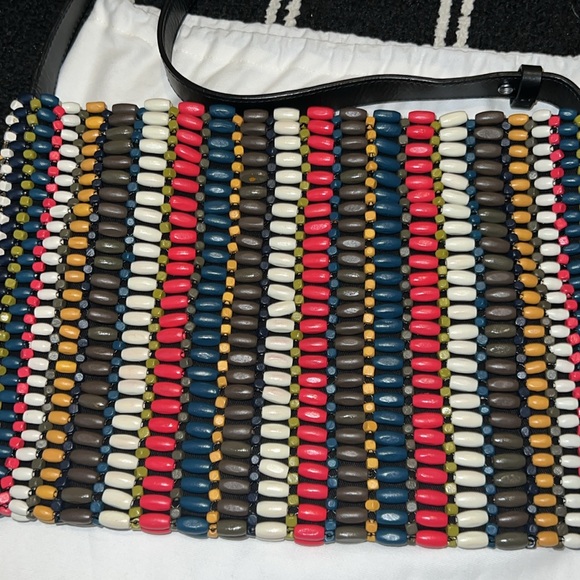 Simon Miller Multicolored Beaded Puffin Bag - Picture 5 of 6